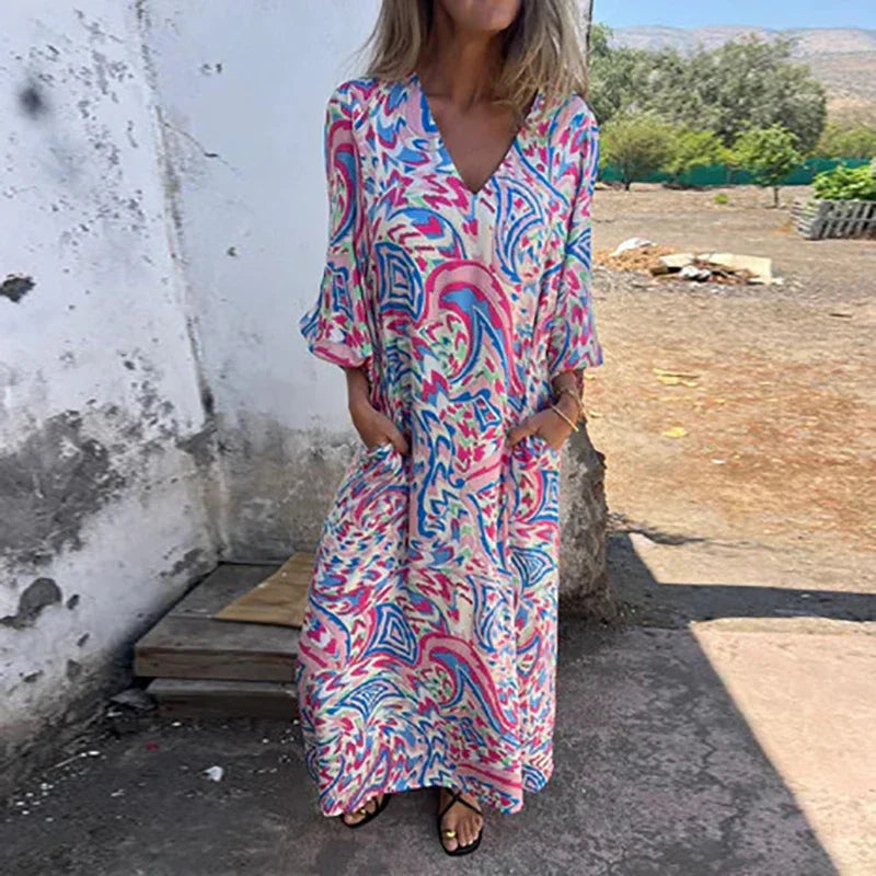 Vestido Lana - Soltinho para Verão de 2025 (Sucesso Europeu)